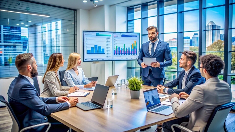 Students working together